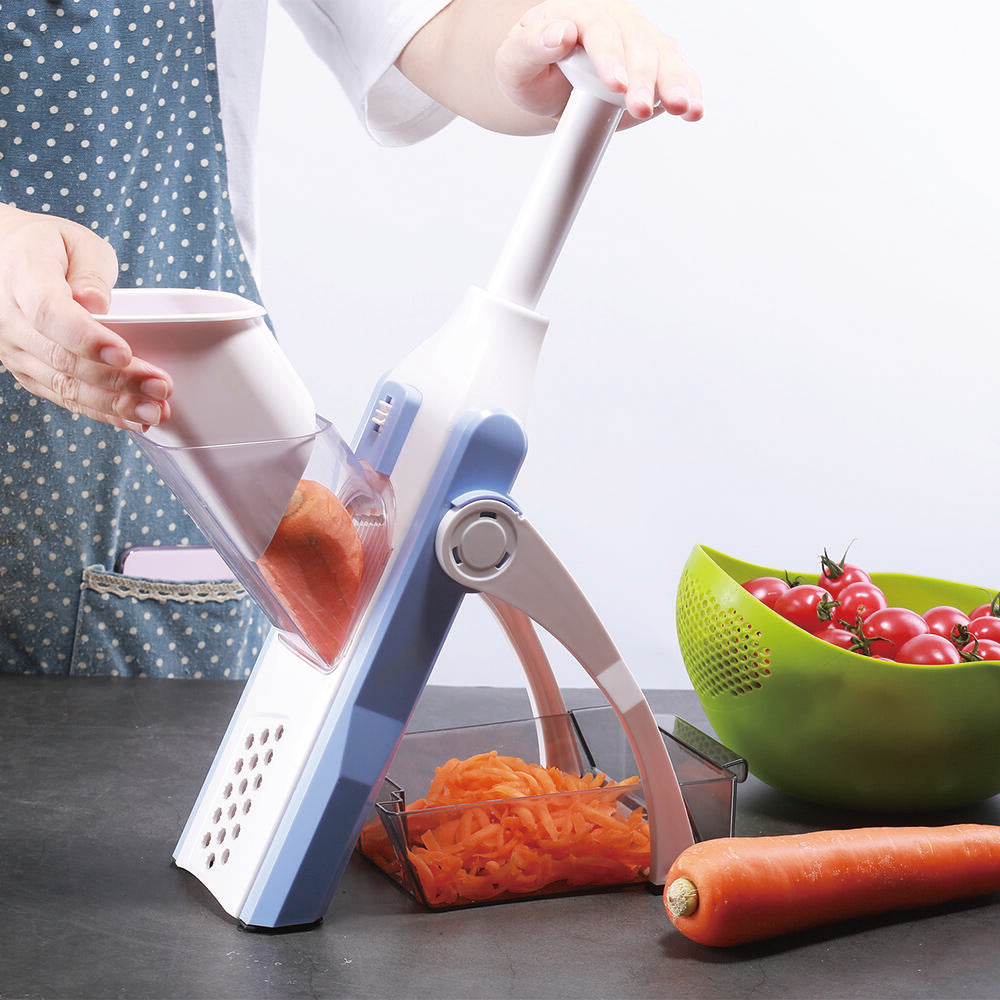 Cortador de Verdura Multifuncional Mandolina de Cocina Manual