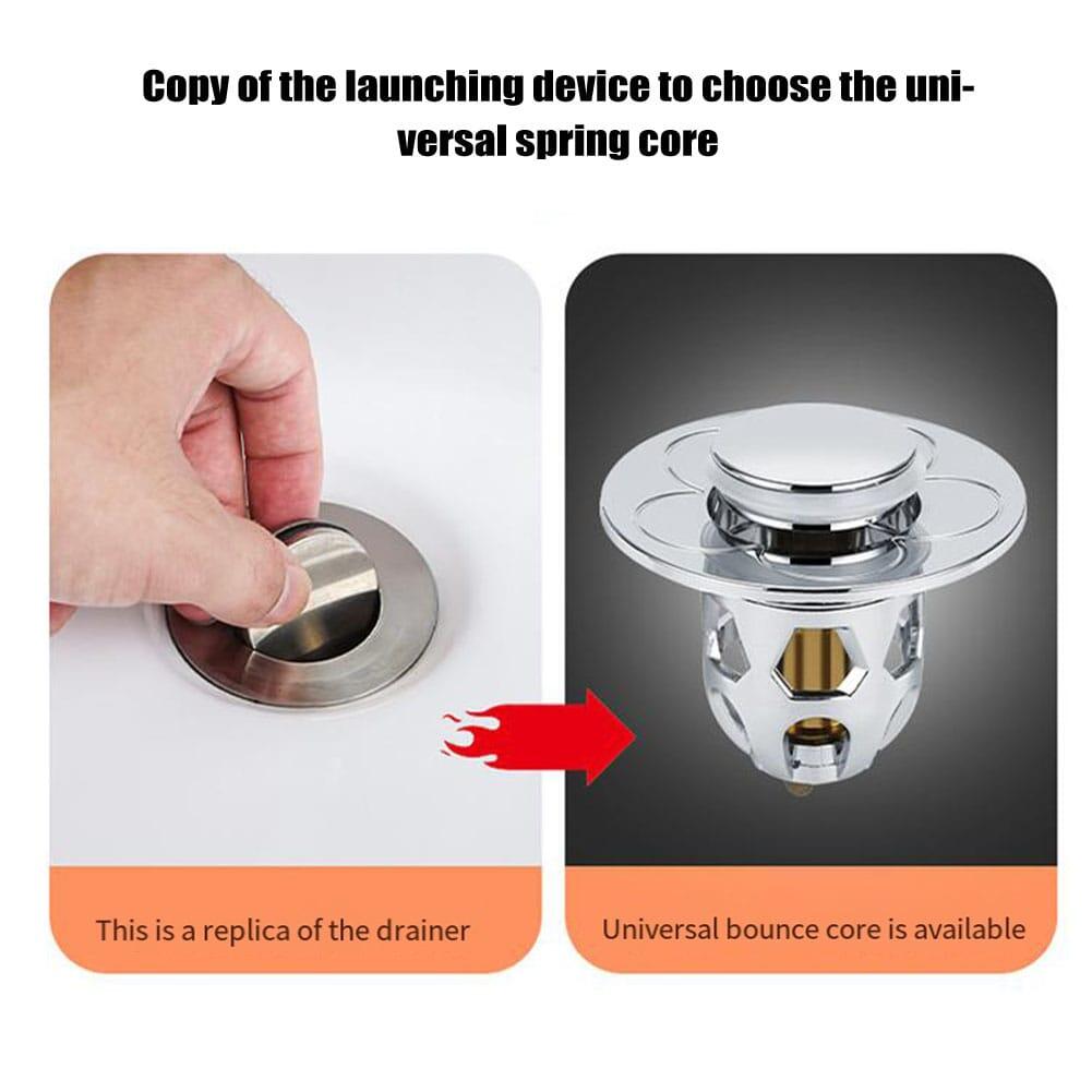 Tapón de drenaje para lavabo